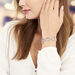 Bracelet Charlotte Acier Blanc - Bracelets Femme | Histoire d’Or