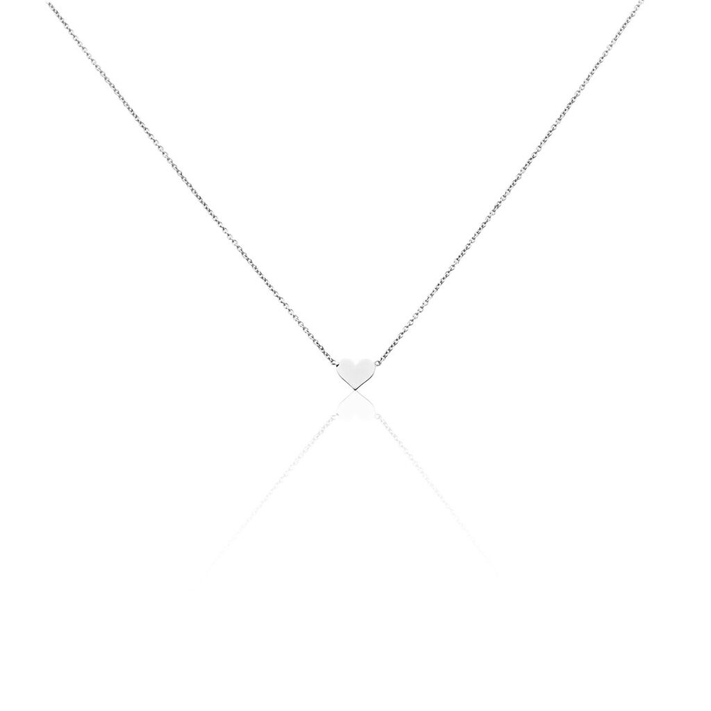 Collier Chandana Argent Blanc - Ras de cou Femme | Histoire d’Or
