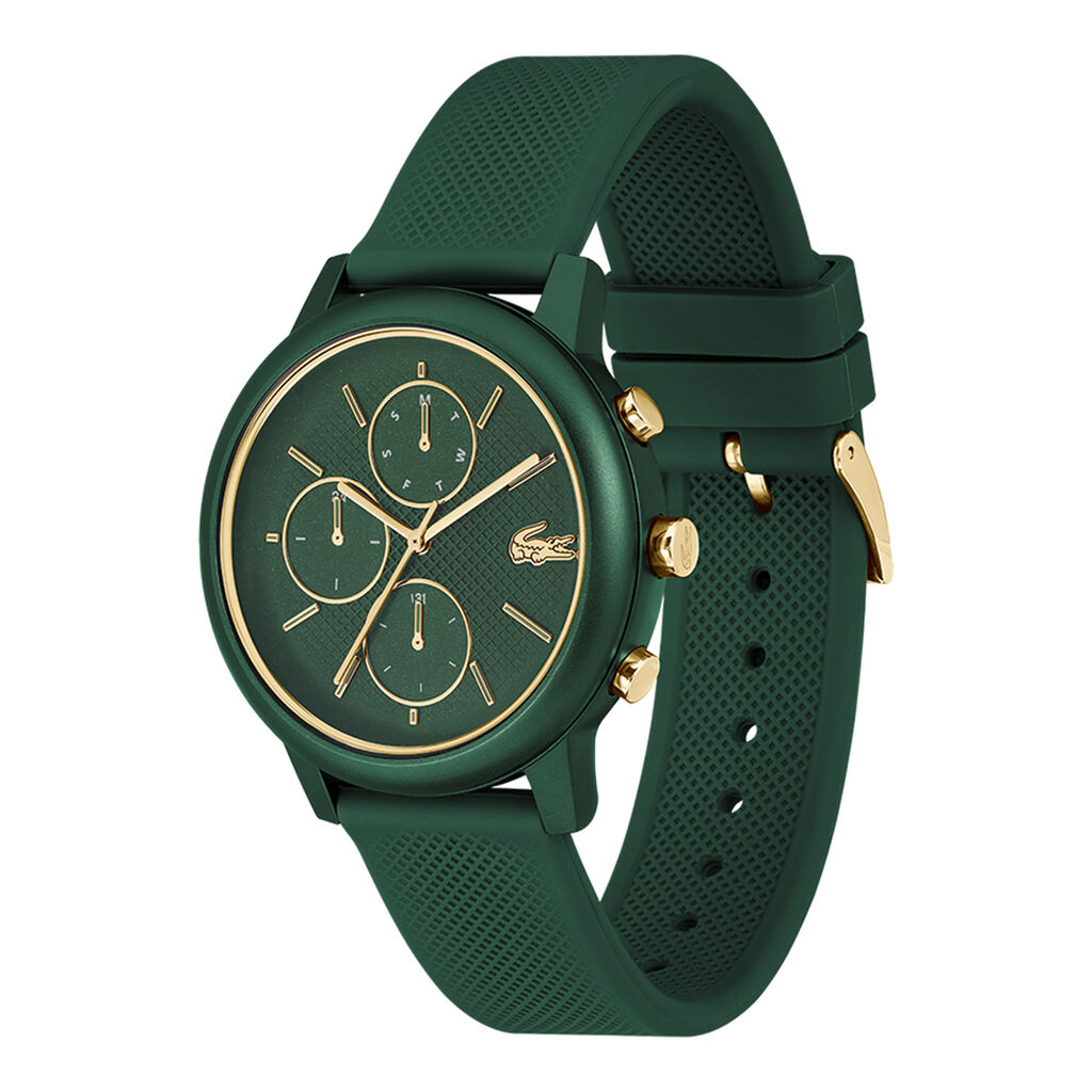 Montre Lacoste .12.12 Move Vert - Id&eacute;es cadeaux Homme | Histoire d&rsquo;Or