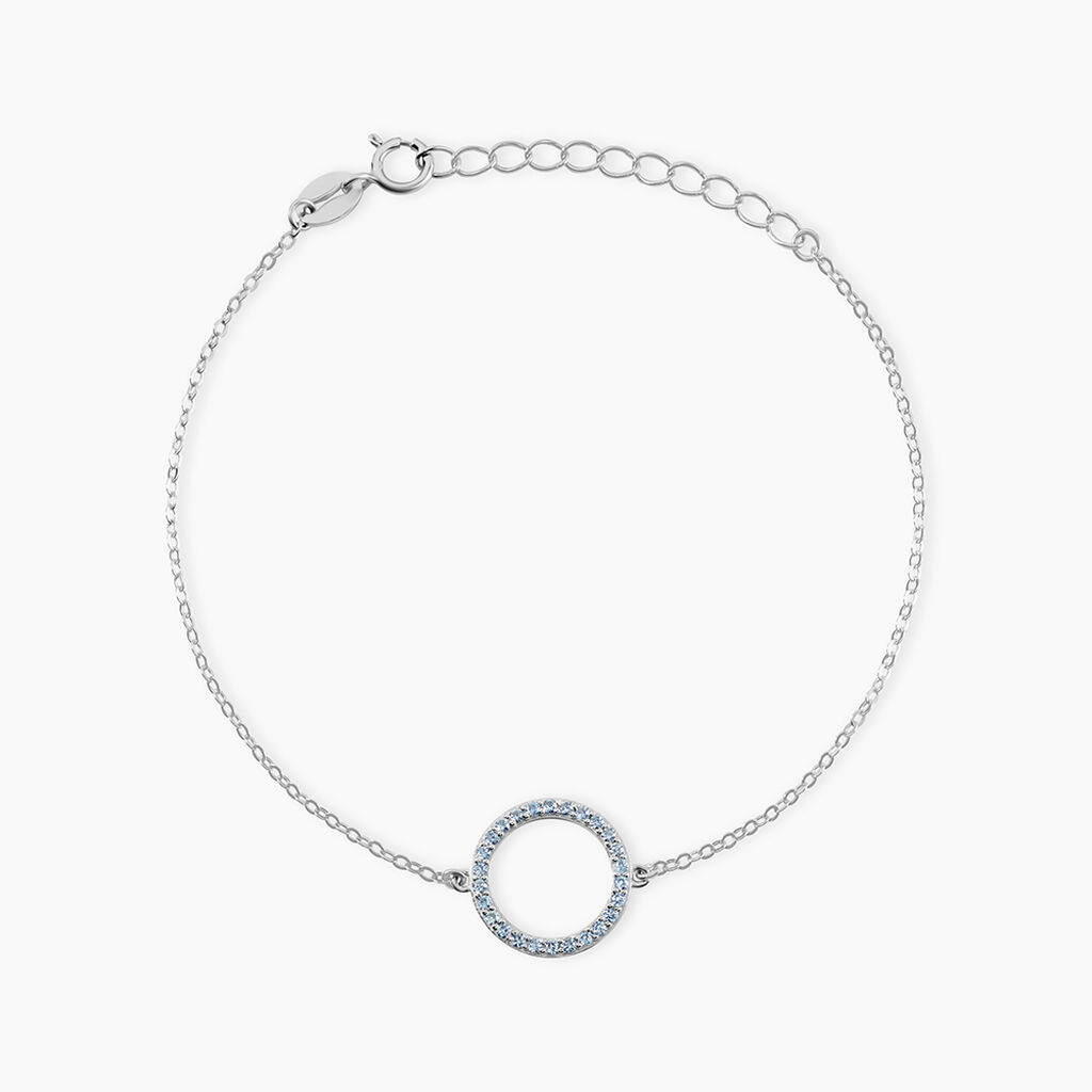 Bracelet Ambroisie Argent Blanc Oxyde De Zirconium - Bracelets Femme | Histoire d’Or