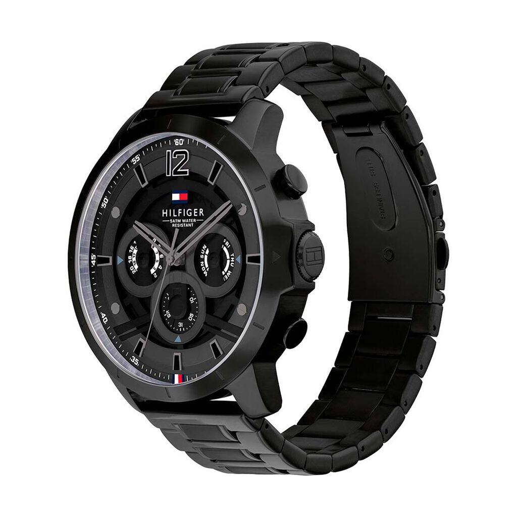 Montre Tommy Hilfiger Luca Noir - Montres Homme | Histoire d’Or