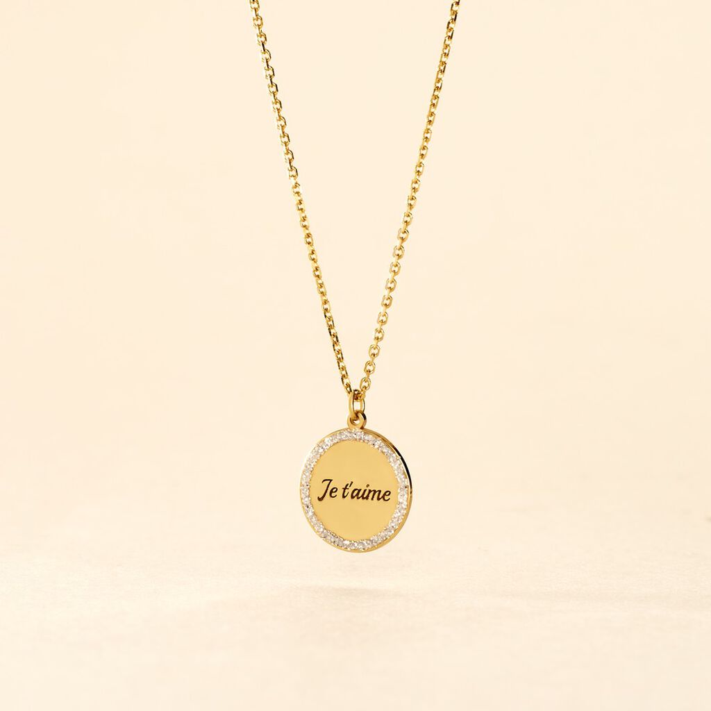 Collier Meshach Or Jaune - Colliers Femme | Histoire d&rsquo;Or