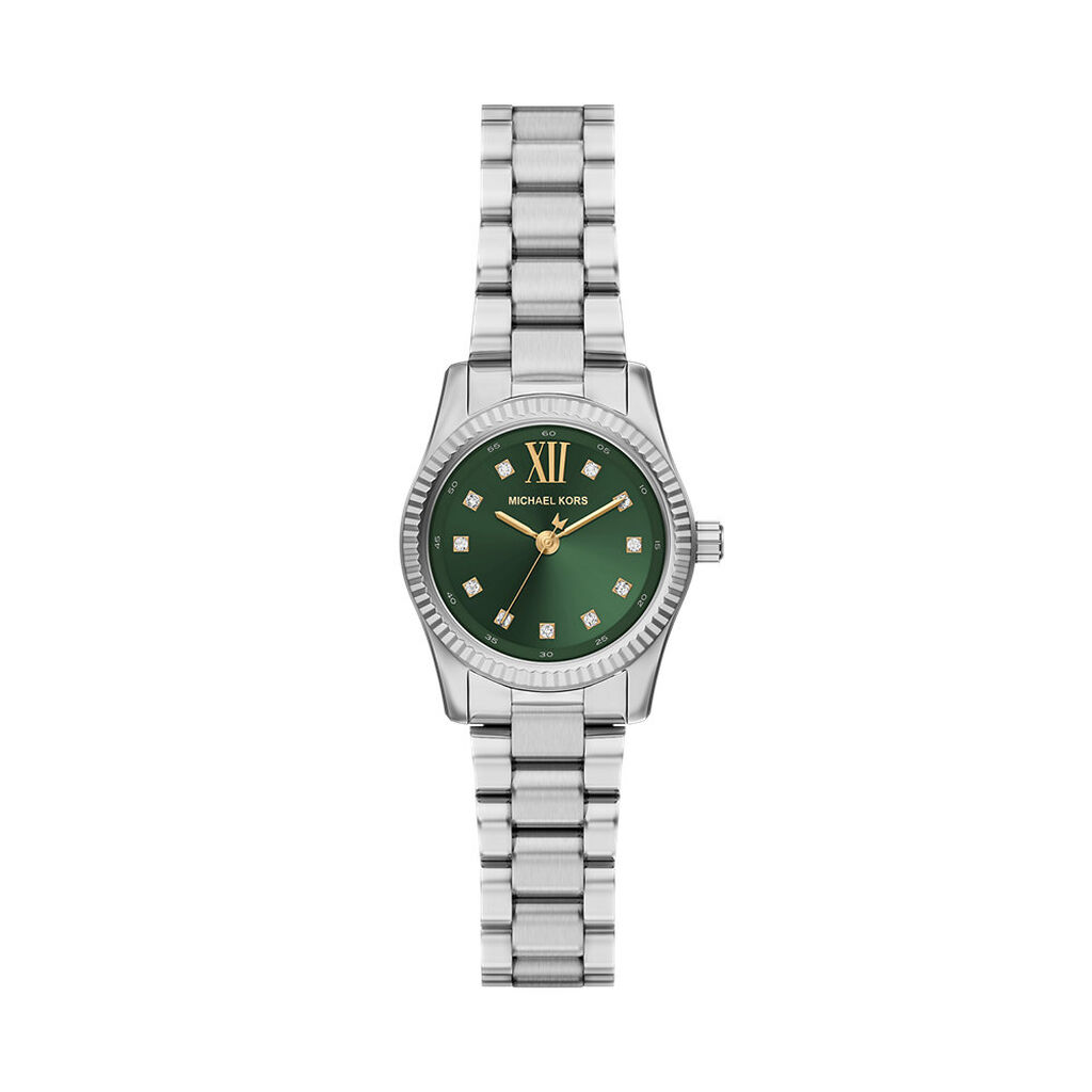 Montre Michael Kors Petite Lexington Vert - Montres Femme | Histoire d&rsquo;Or