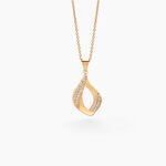 Collier Mai-lee Plaqu&eacute; Or Jaune Oxyde De Zirconium - Colliers Femme | Histoire d&rsquo;Or