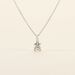 Pendentif Solitaire Aphrodite Or Blanc Diamant - Pendentifs Femme | Histoire d’Or