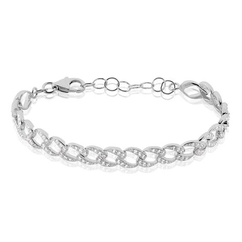 Bracelet élastique femme Tsar en argent doré