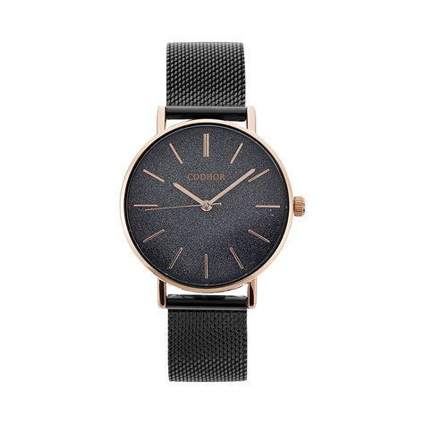 Montre Codhor Cindy Noir - Montres Femme | Histoire d’Or