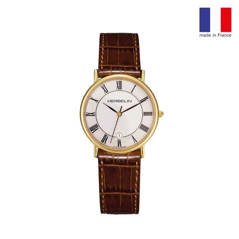 Montre Michel Herbelin Classique Blanc - Montres Homme | Histoire d’Or