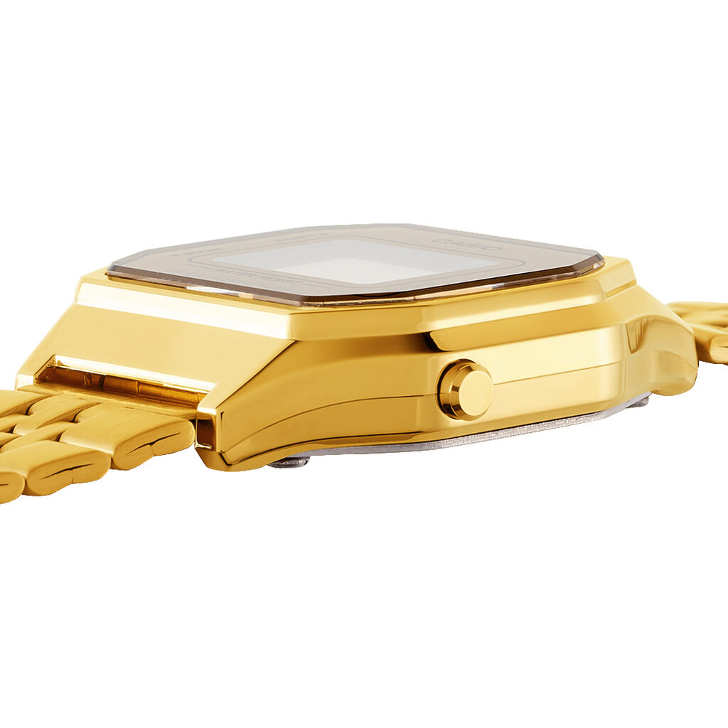 Montre Casio Collection Vintage Champagne - Id&eacute;es cadeaux Femme | Histoire d&rsquo;Or