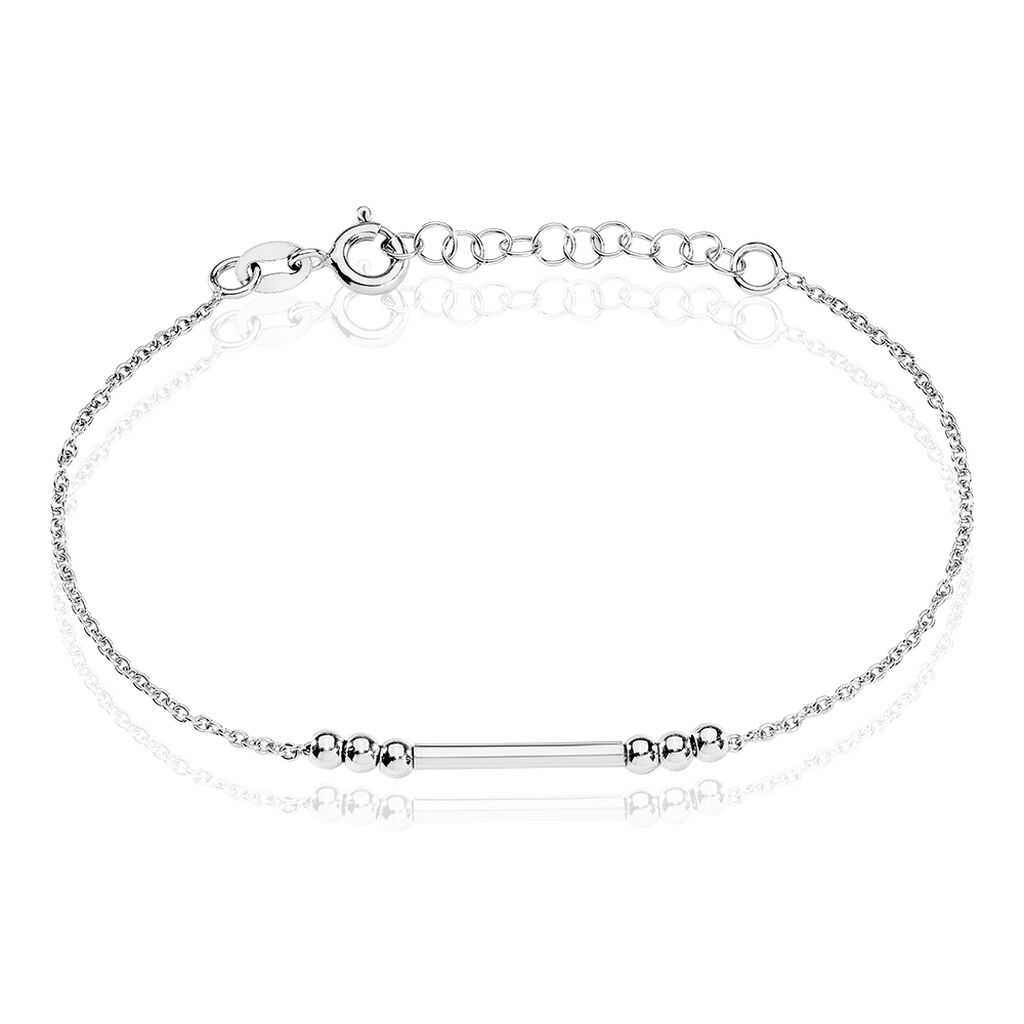 Bracelet Eucleia Argent Blanc - Bracelets Femme | Histoire d&rsquo;Or