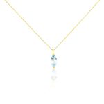 Collier Or Jaune Raquel Topaze - Colliers Femme | Histoire d&rsquo;Or
