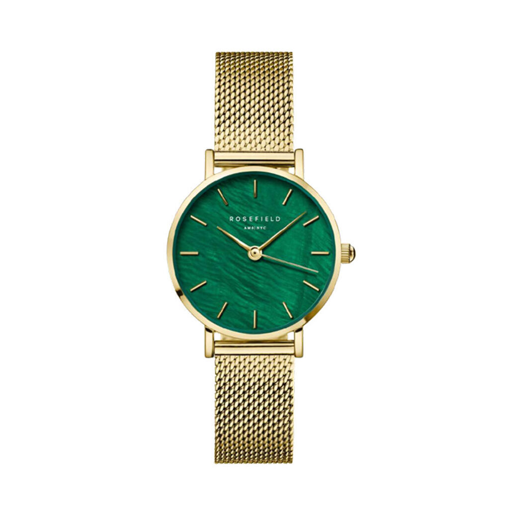 Montre Rosefield Small Edit Vert - Montres Femme | Histoire d&rsquo;Or