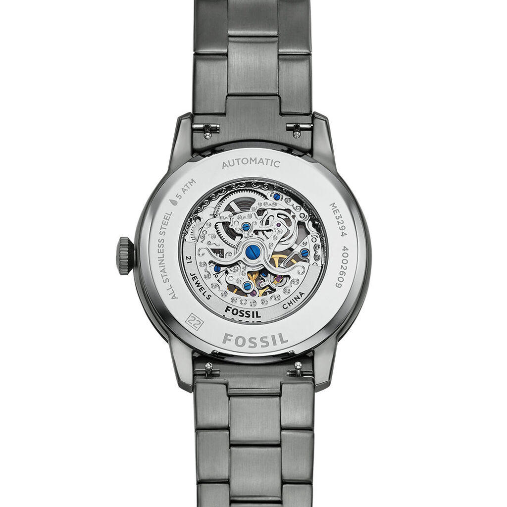 Montre Fossil Townsman Automatic Gris - F&ecirc;te des p&egrave;res Homme | Histoire d&rsquo;Or