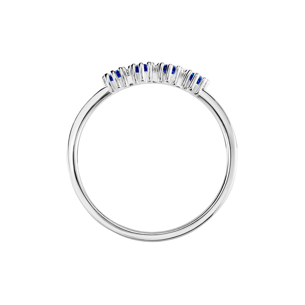 Bague Karrie Argent Blanc Oxyde De Zirconium - Bagues avec pierre Femme | Histoire d’Or
