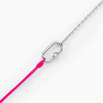 Bracelet Infini Pop Argent Blanc Oxyde De Zirconium - Bracelets cordon Femme | Histoire d&rsquo;Or