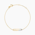 Bracelet Or Jaune Ayala Diamant - Bracelets Femme | Histoire d&rsquo;Or