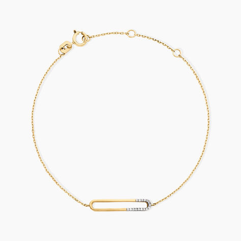 Bracelet Or Jaune Ayala Diamant - Bracelets Femme | Histoire d&rsquo;Or