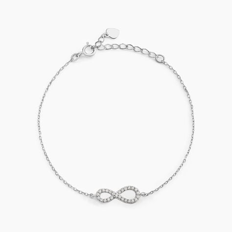 Bracelet Veda Argent Blanc Oxyde De Zirconium - Bracelets Femme | Histoire d&rsquo;Or