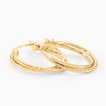 Cr&eacute;oles Maelia Or Jaune - Boucles d'oreilles cr&eacute;oles Femme | Histoire d&rsquo;Or