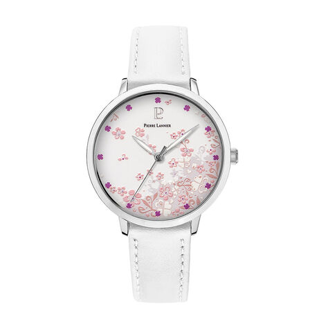 Montre Pierre Lannier Tallia Blanc - Montres Femme | Histoire d’Or