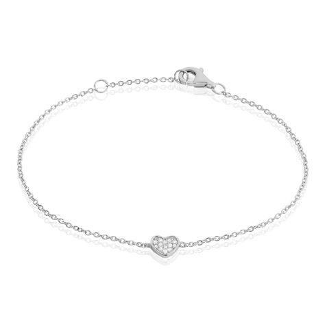 Bracelet Ilsebey Argent Oxyde - Bracelets Coeur Femme | Histoire d’Or