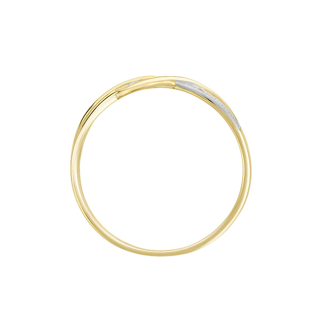 Bague Assa Or Jaune Diamants - Bagues avec pierre Femme | Histoire d’Or