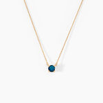 Collier Plaqu&eacute; Or Jaune Nilay Oxyde De Zirconium - Colliers fantaisie Femme | Histoire d&rsquo;Or