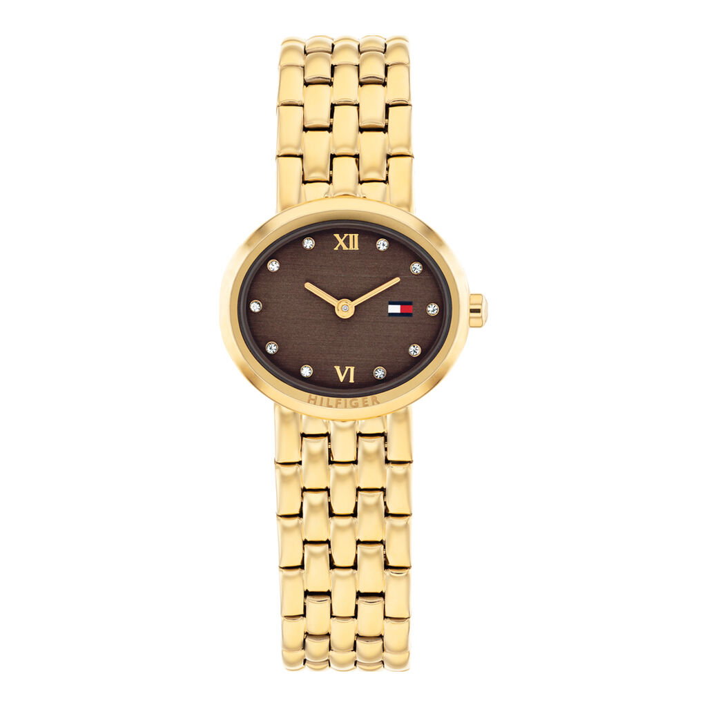 Montre Tommy Hilfiger Moira Marron - Montres Femme | Histoire d’Or