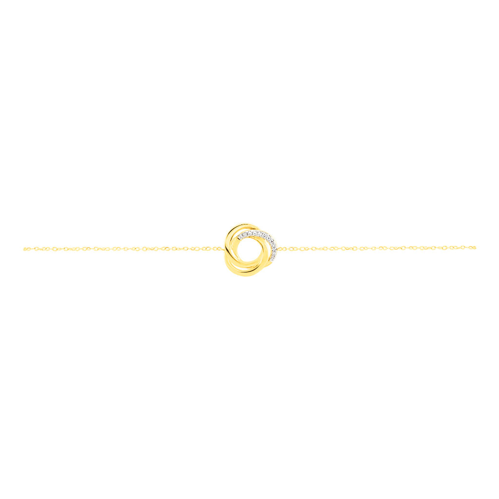 Bracelet Syrena Or Jaune Diamant - Bracelets Femme | Histoire d’Or