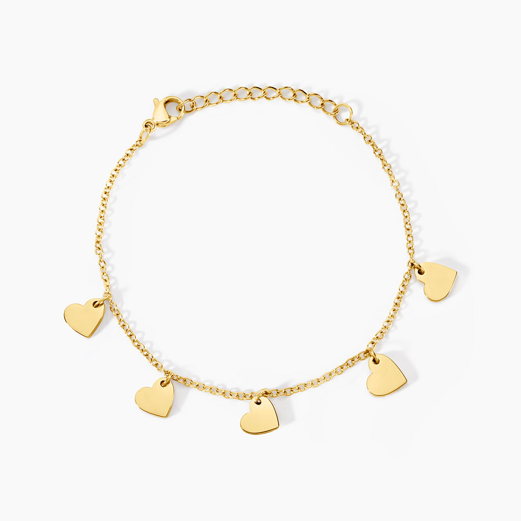 Bracelet Querida Pampilles Acier Jaune - Bracelets Femme | Histoire d&rsquo;Or