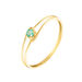 Bague Alisha Or Jaune Emeraude - Bagues solitaires Femme | Histoire d’Or