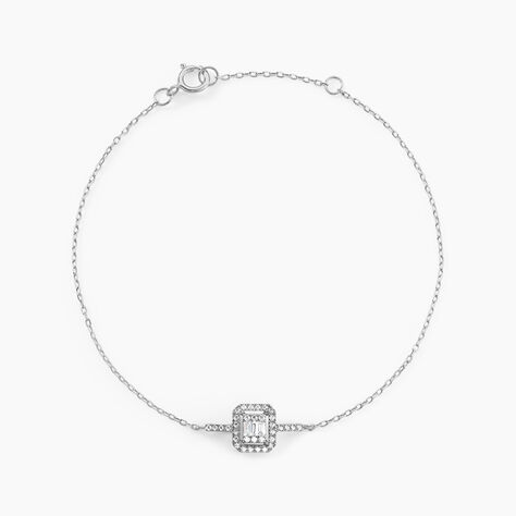Bracelet Twila Or Blanc Oxyde De Zirconium - Bracelets Femme | Histoire d’Or