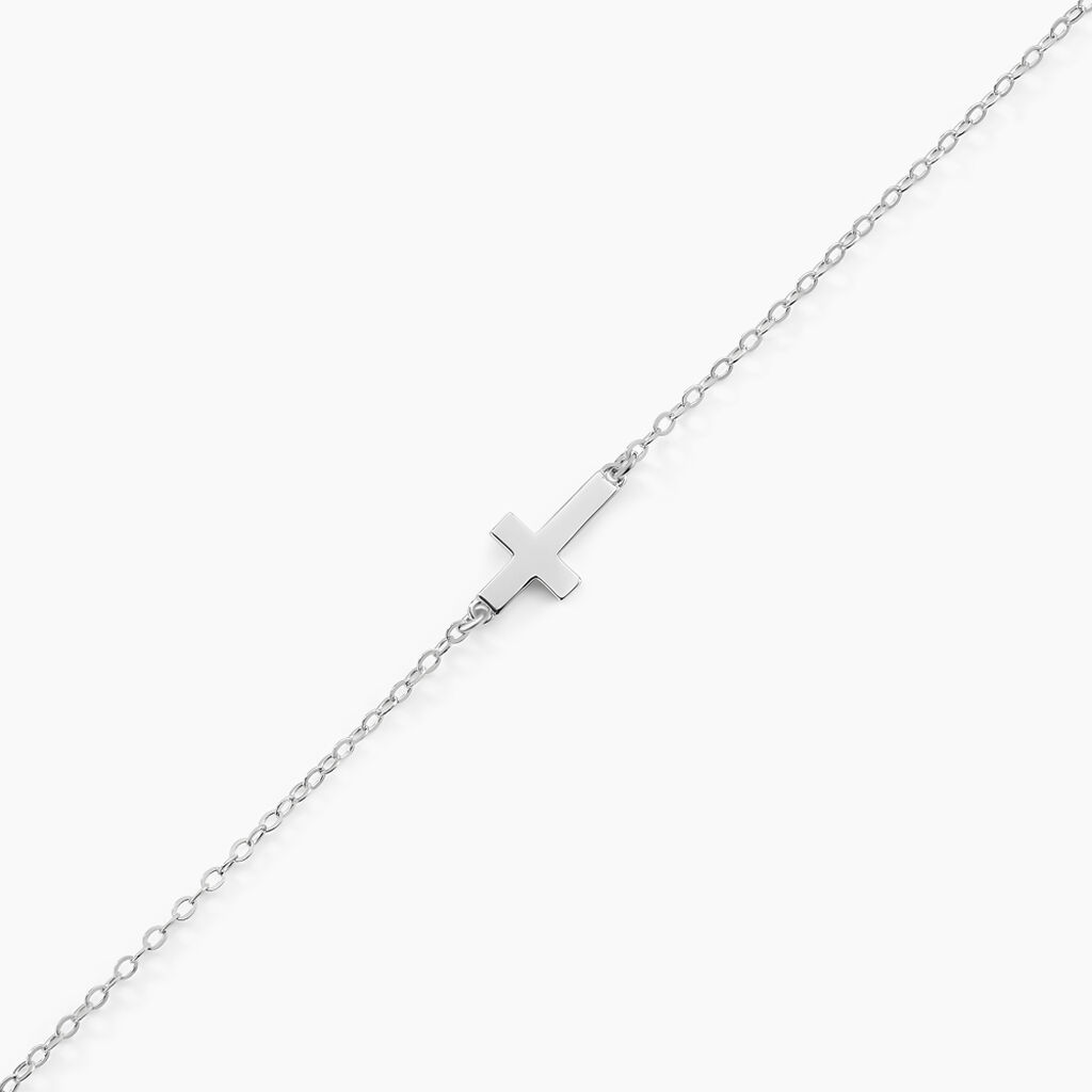 Bracelet Ashana Argent Blanc - Bracelets Femme | Histoire d&rsquo;Or
