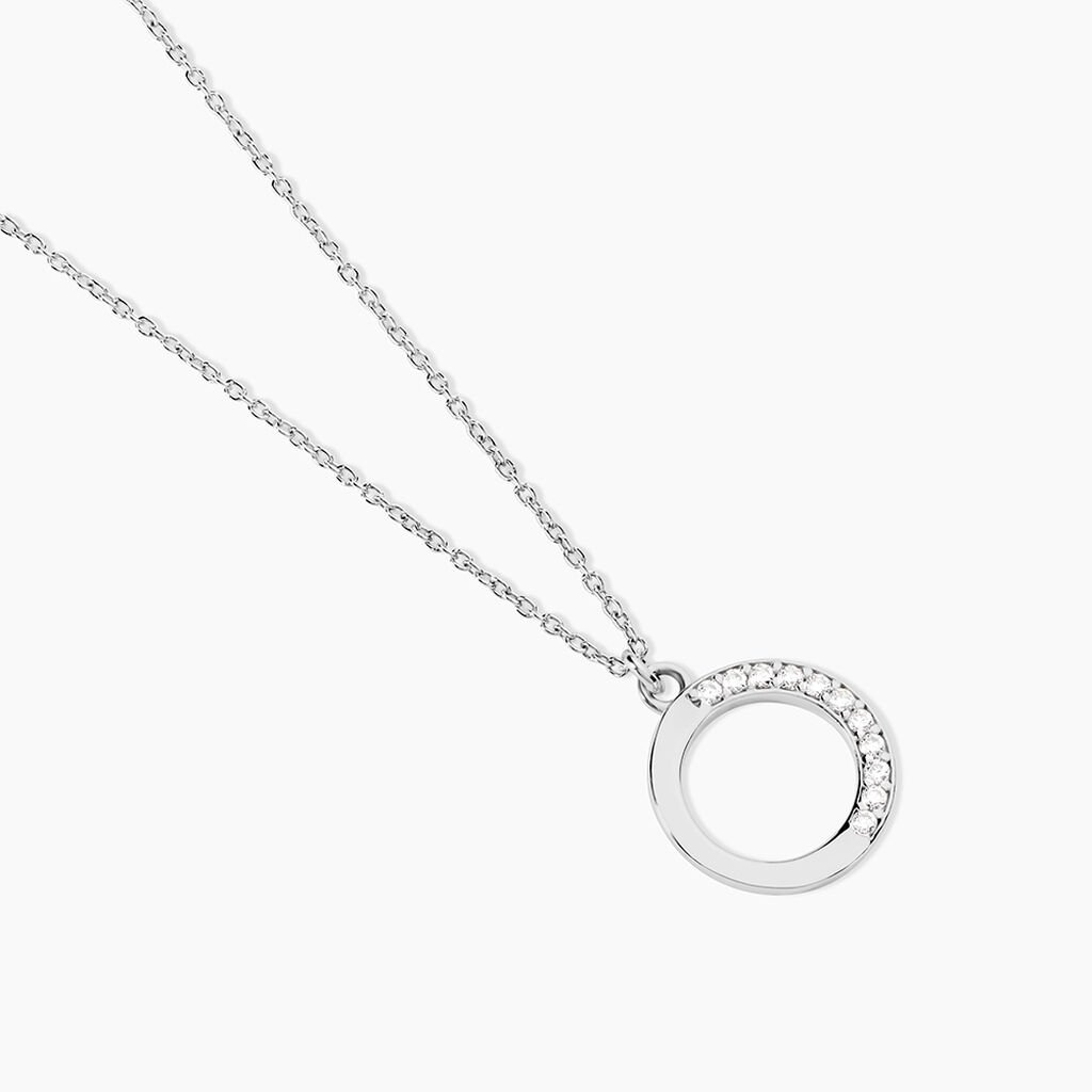 Collier Kleya Argent Blanc Oxyde De Zirconium - Nouveautés Femme | Histoire d’Or