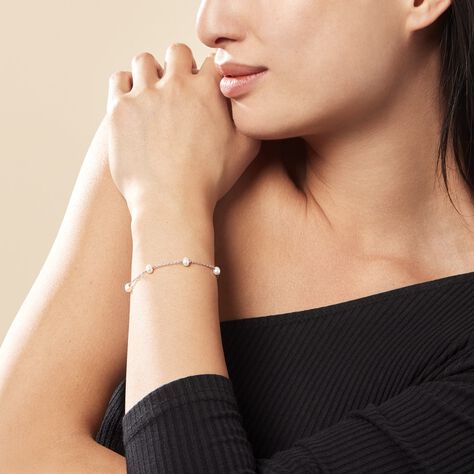 Bracelet Tanis Argent Perle De Culture - Bracelets fantaisie Femme | Histoire d’Or