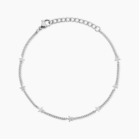 Bracelet Eva Acier Blanc - Bracelets fantaisie Femme | Histoire d&rsquo;Or