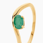 Bague Heritage Or Jaune Emeraude - Bagues solitaires Femme | Histoire d&rsquo;Or