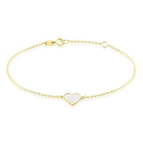 Bracelet Or Jaune Pervenche Nacre - Bracelets Femme | Histoire d’Or