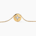 Collier Titus Or Jaune Diamant - Colliers Femme | Histoire d&rsquo;Or