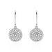 Boucles D'oreilles Pendantes Brunilda Argent Blanc Oxyde De Zirconium - Boucles d'oreilles fantaisie Femme | Histoire d’Or