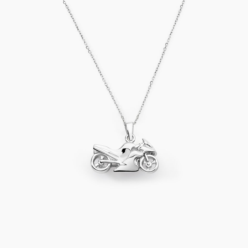 Pendentif Costanza Argent Blanc - Pendentifs Famille | Histoire d’Or