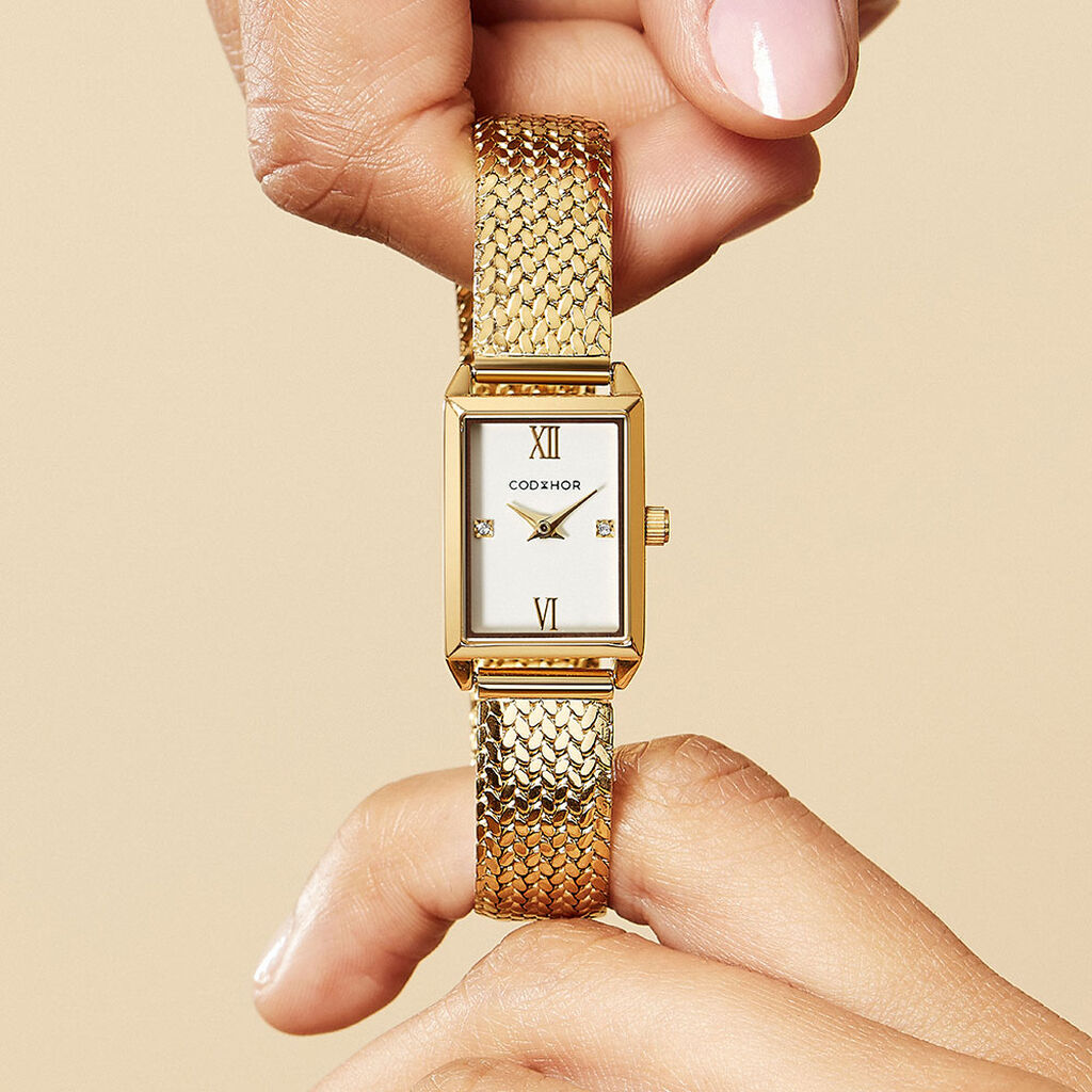 Montre Codhor Suzy Blanc - Montres Femme | Histoire d’Or