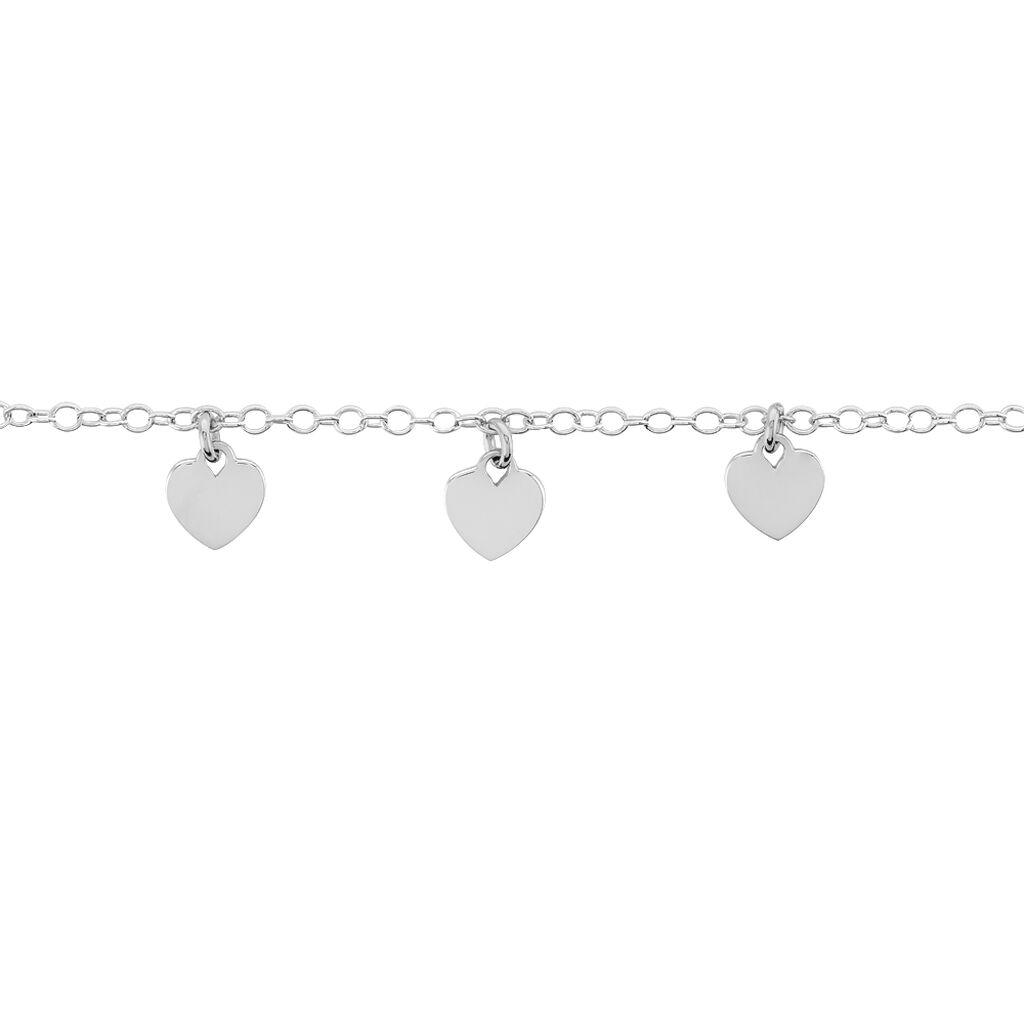 Bracelet Maryline Argent Blanc - Bracelets Femme | Histoire d&rsquo;Or