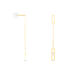 Boucles D'oreilles Pendantes Minimalist Chic Or Jaune Oxyde - Boucles d'oreilles pendantes Femme | Histoire d’Or