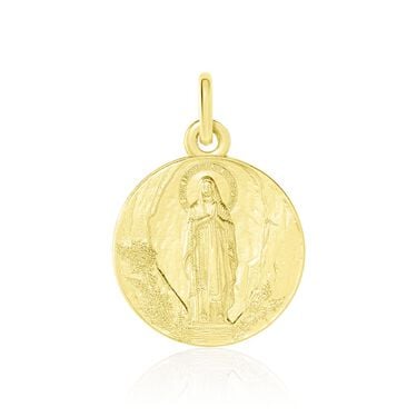 Medaille Or Jaune Vierge Medaille Or Jaune Vierge