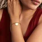 Bracelet Neala Plaqu&eacute; Or Jaune - Bracelets Femme | Histoire d&rsquo;Or