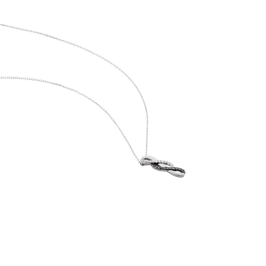 Collier Callune Or Blanc Diamant - Colliers Femme | Histoire d’Or