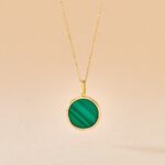 Pendentif Ultane Or Jaune Malachite - Pendentifs Femme | Histoire d&rsquo;Or