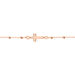 Bracelet Opale Argent Rose - Bracelets Croix Femme | Histoire d’Or