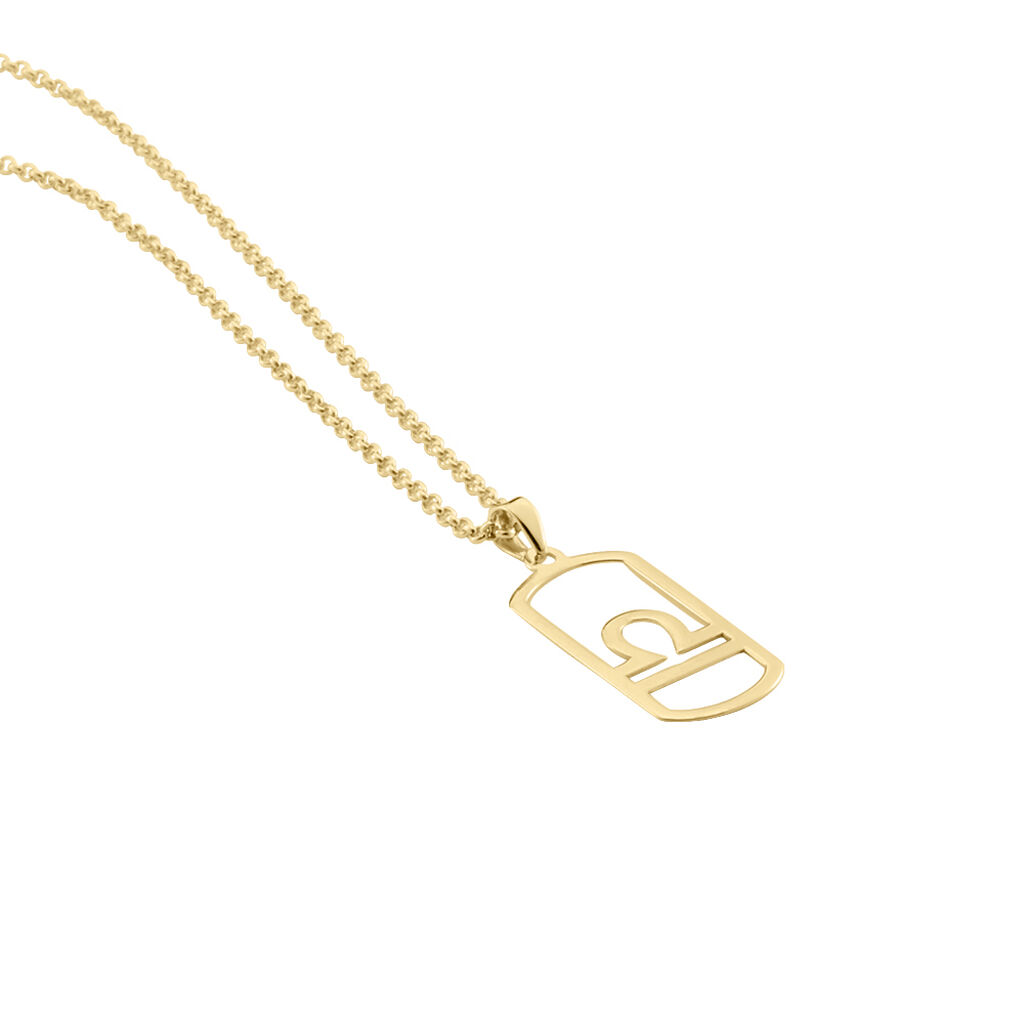 Collier Plaqué Or Prospero - Colliers Zodiaque Homme | Histoire d’Or